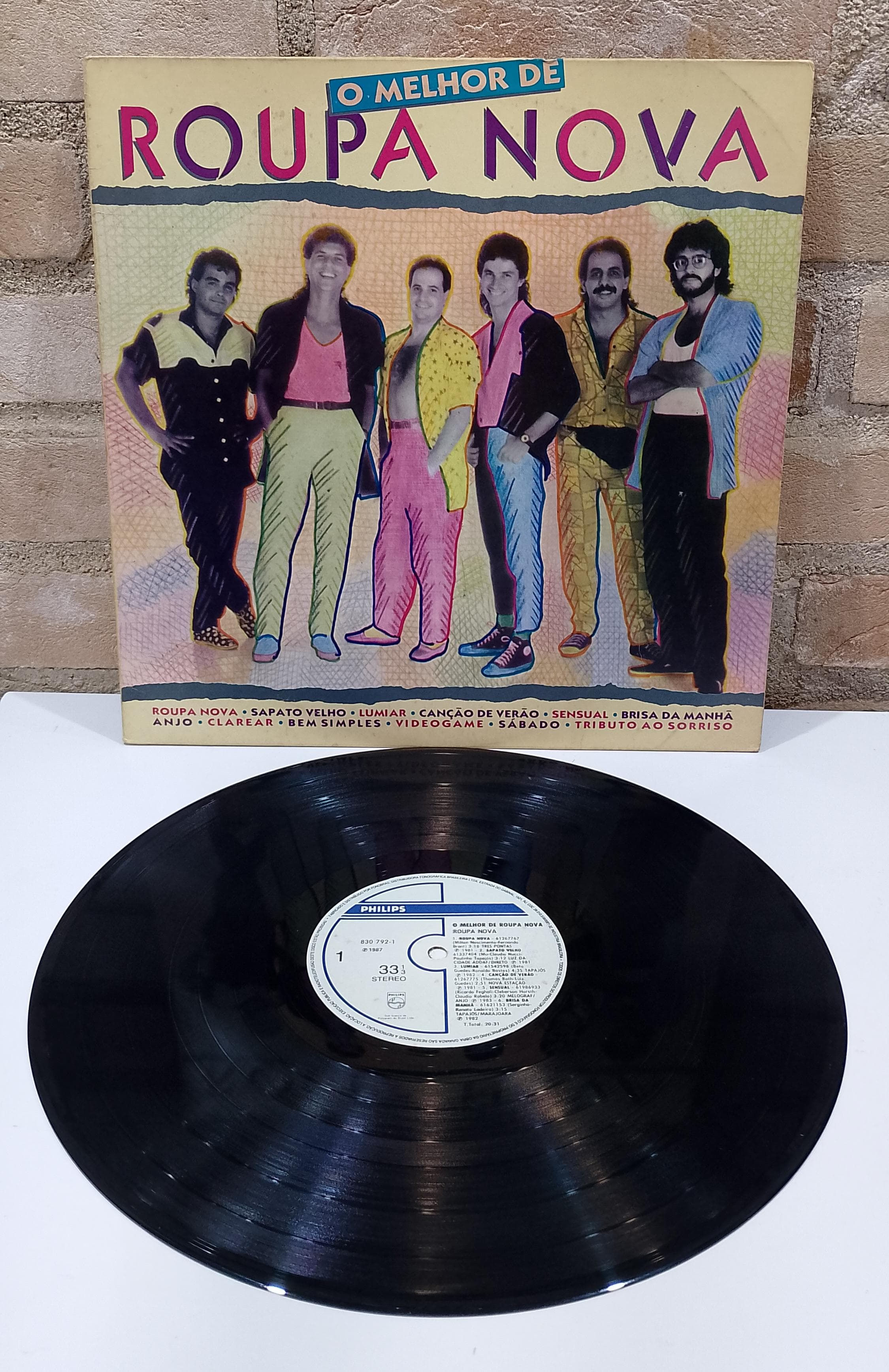 Vinil Lp Roupa Nova O Melhor de Roupa Nova 1989