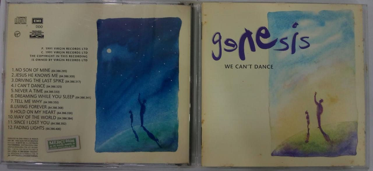 Cd Usado Genesis We Cant Dance CDU5204
