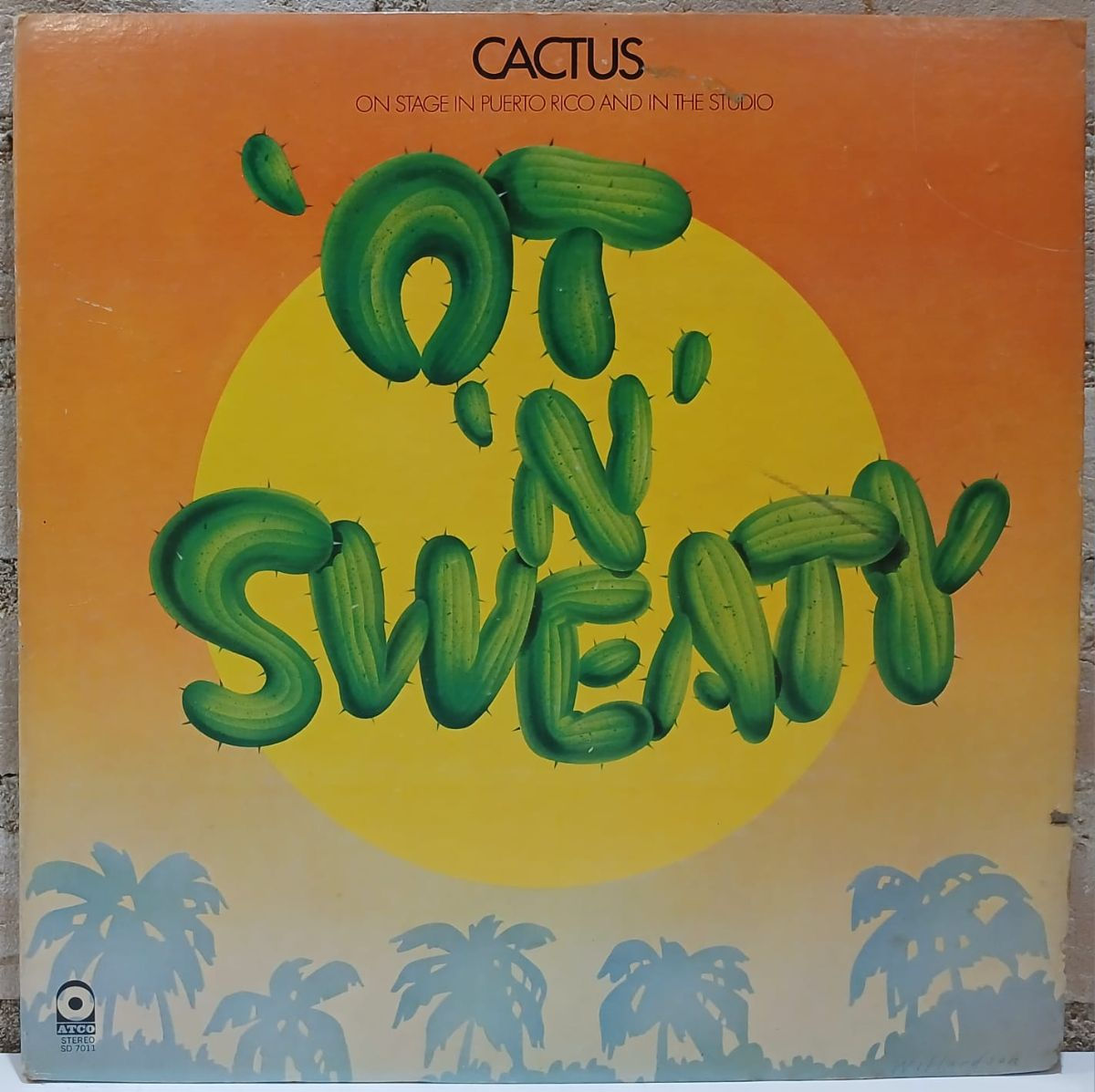 LP Usado Cactus 'Ot 'N' Sweaty On Stage In Puerto Rico MB