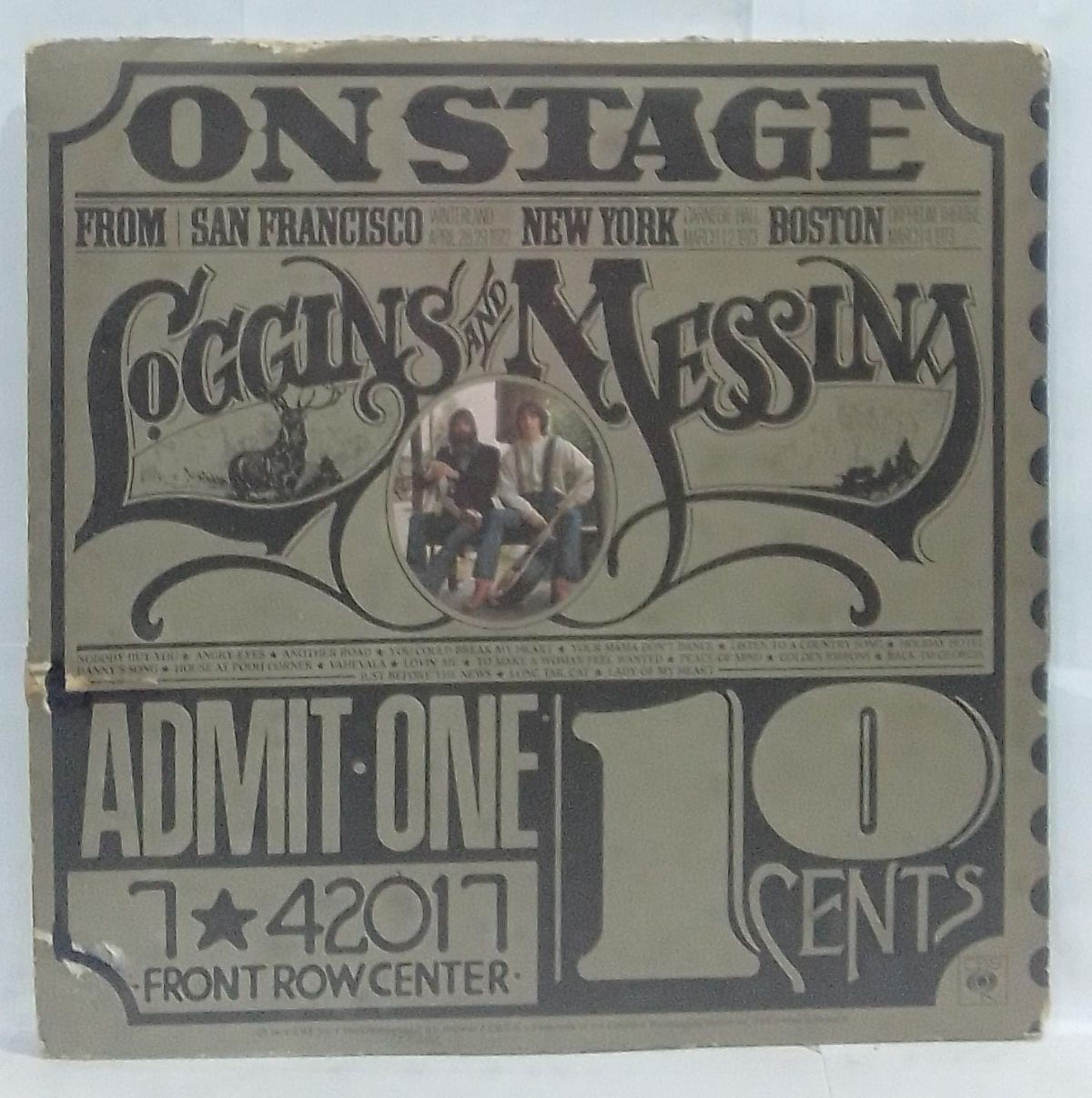 LP Loggins and Messina Usado On Stage
