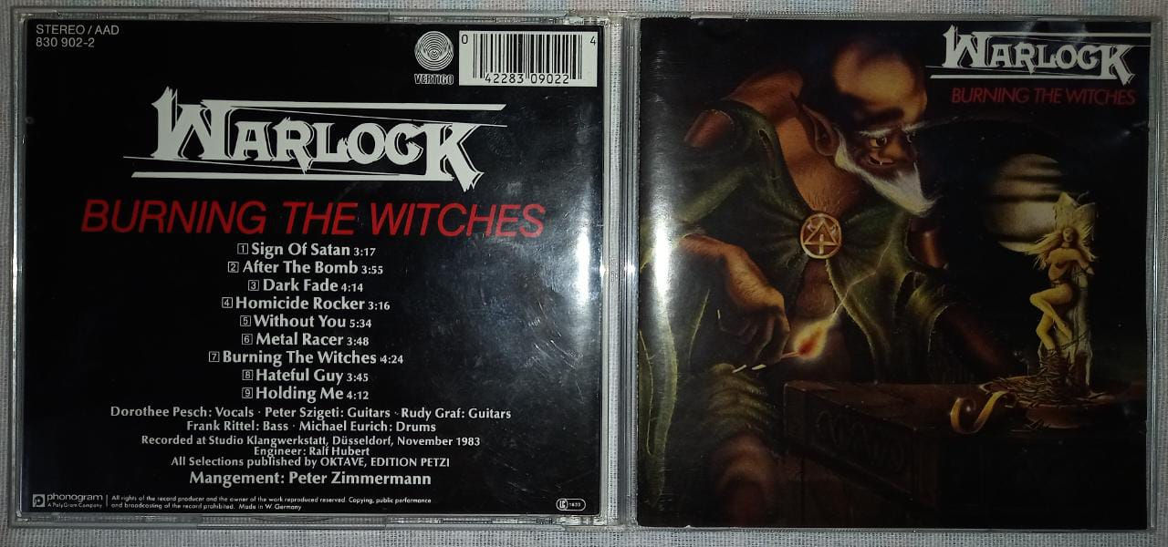 Cd Usado Warlock Burning The Witches Imp CDU6970