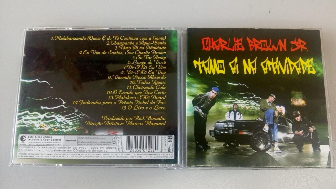 Cd Usado Charlie Brown Jr. Tamo Aí Na Atividade MB CDU3183