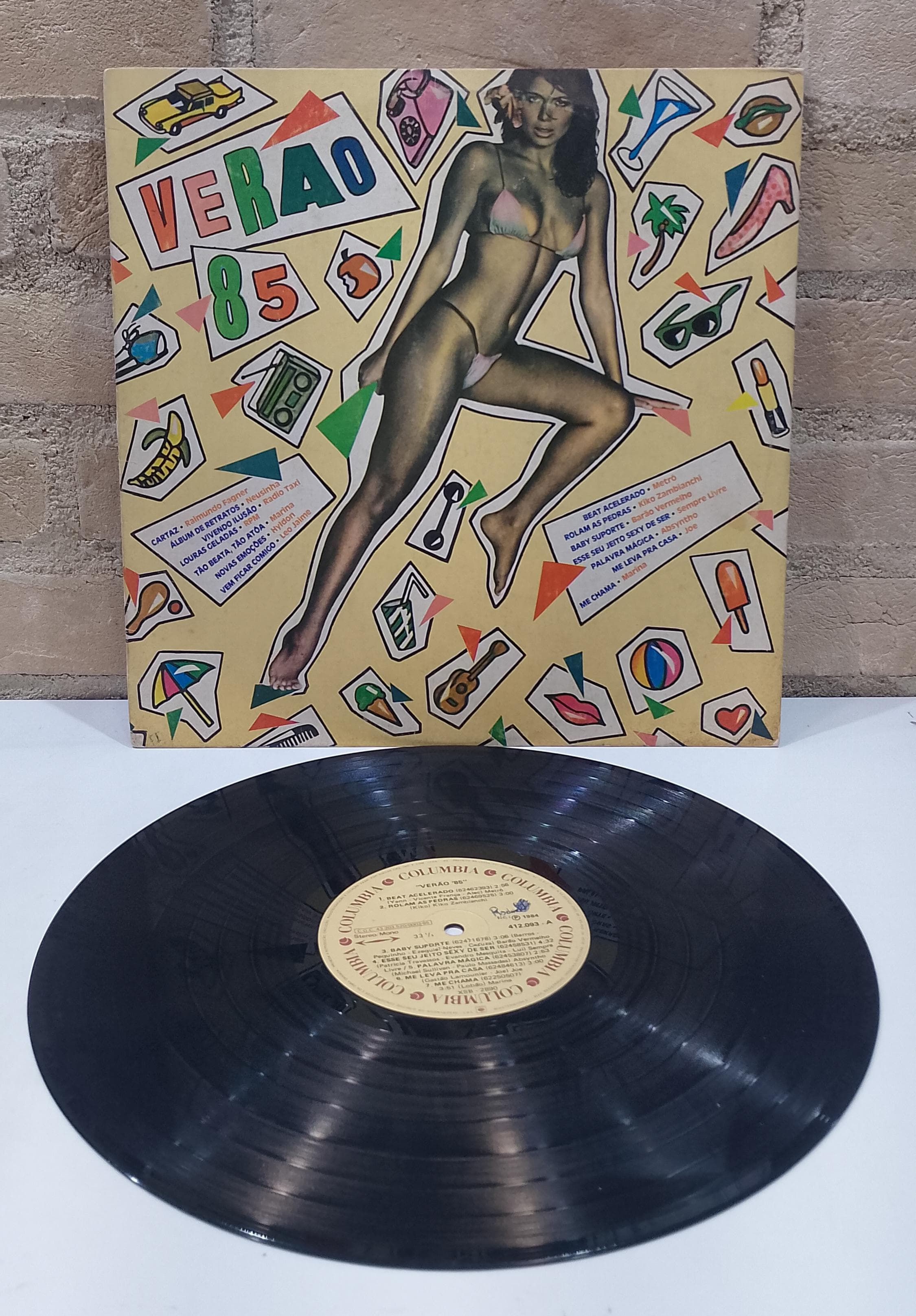 Vinil Lp Verão 85 Various 1984