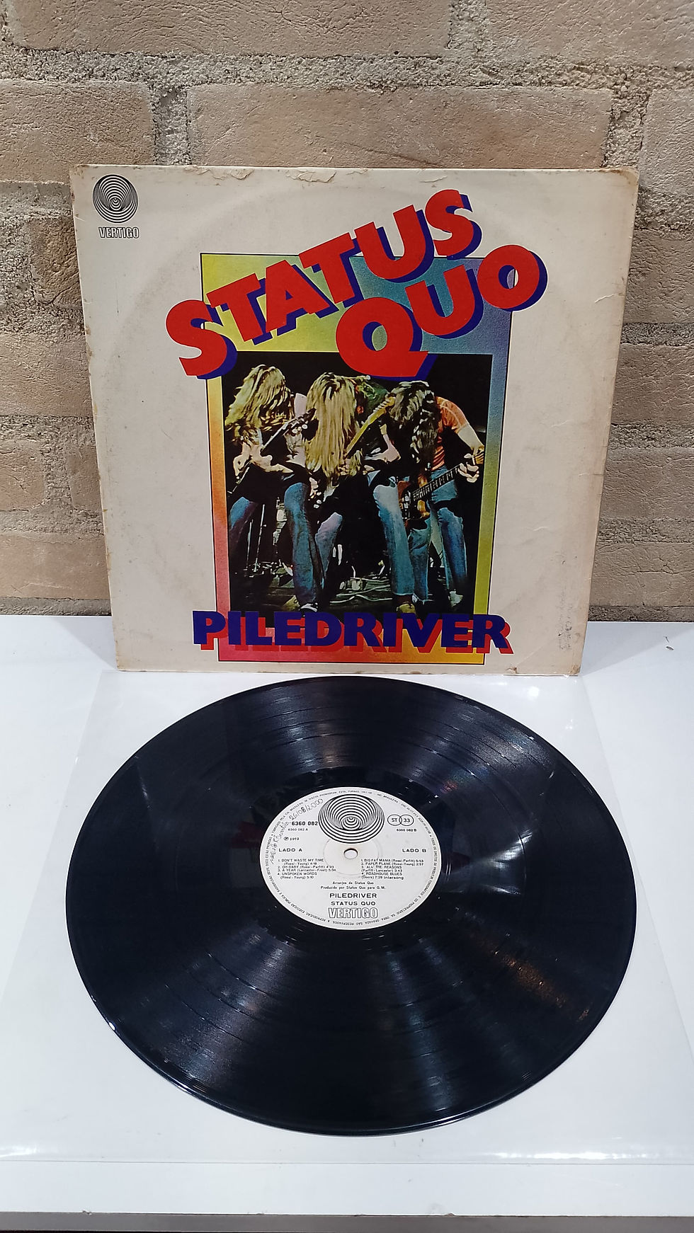 Vinil Lp Status Quo Piledriver 1973