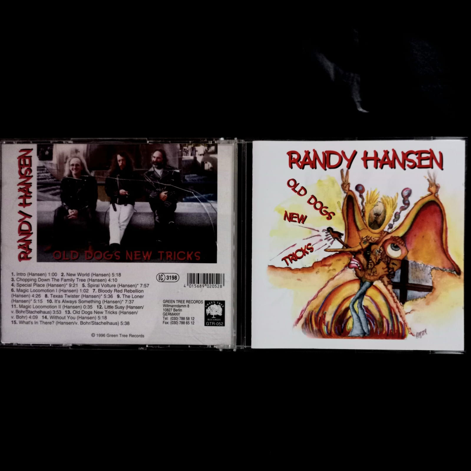 CD Usado Randy Hansen Old Dogs New Tricks CDU7240