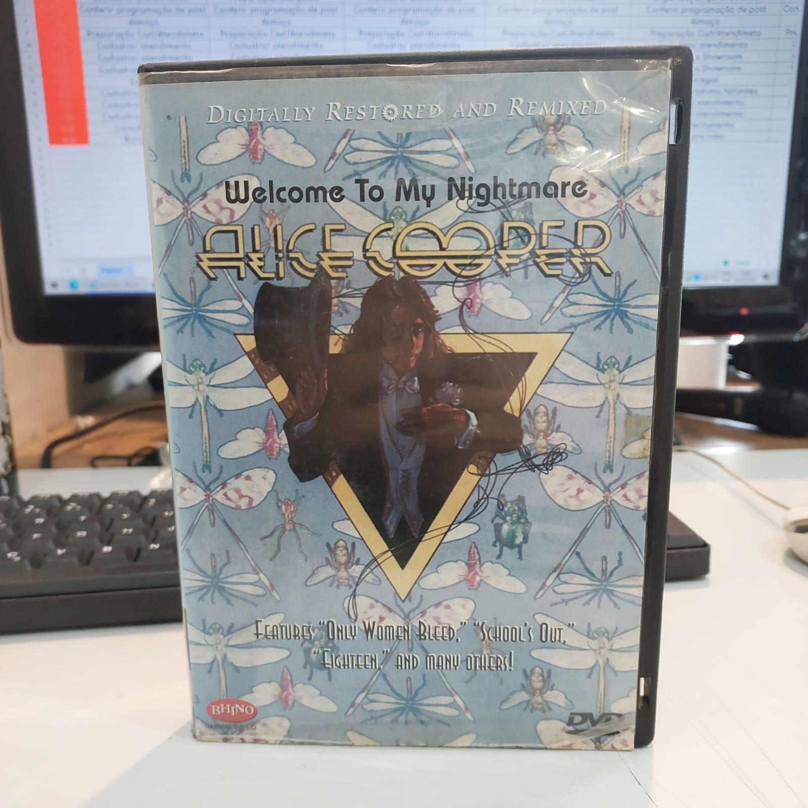 Dvd Usado Alice Cooper Welcome to My Nightmare