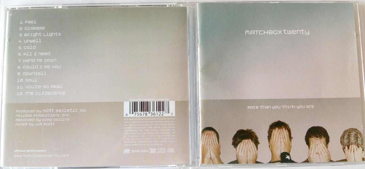Cd Usado Matchbox Twenty More Than You Think You Are CDU4931