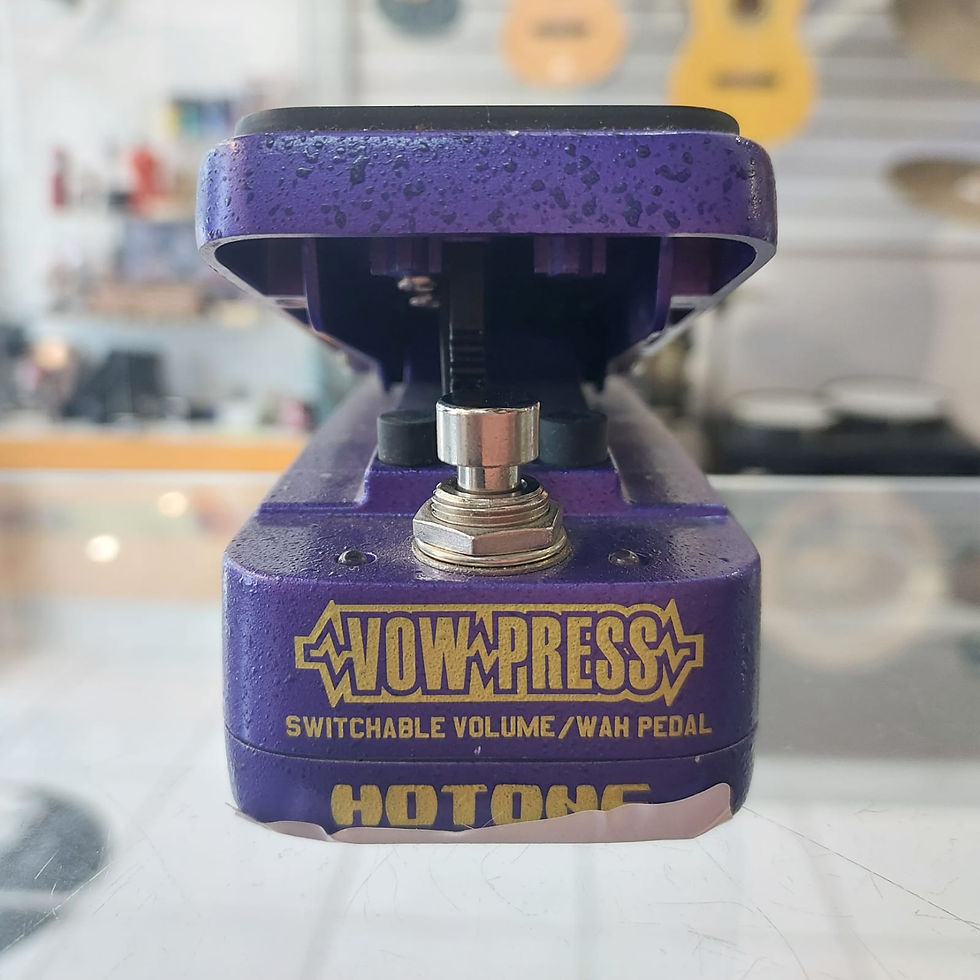 Pedal Hotone Vow Press Volume+Wah Roxo Usado
