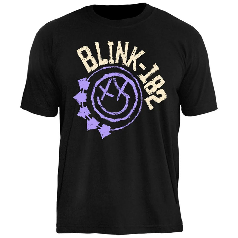 Camiseta Blink 182 Logo Preto TS1884