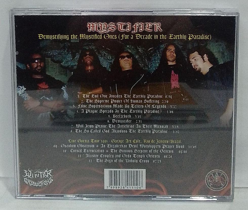 Miniatura: CD Usado Mystifier Demystifying The Mystified Ones