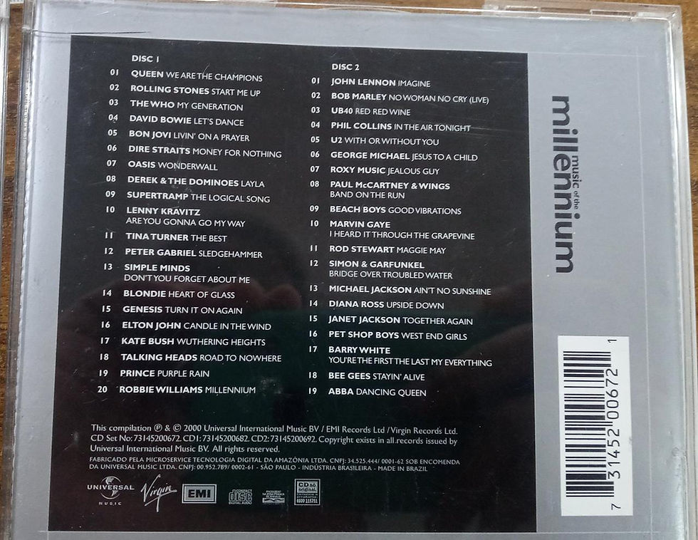 Miniatura: Cd Usado Music of the Millenium CDU3580