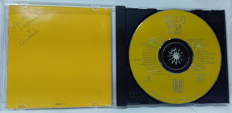 Miniatura: CD Usado Ira! Geração Pop