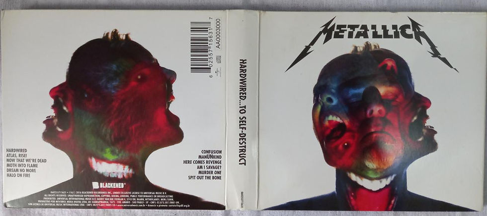 Miniatura: Cd Usado Metallica Hardwired To Self Triplo Dig Exc CDU6853