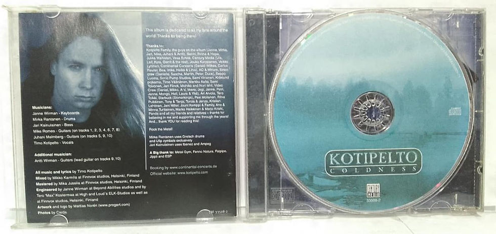 Miniatura: CD Usado Kotipelto  Coldness