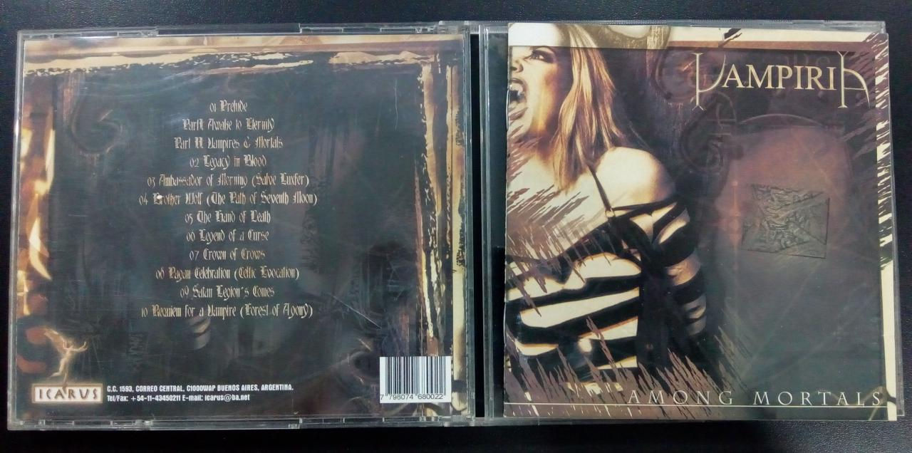 Cd Usado VampiriA Among Mortals Importado Arg Exc CDU4581