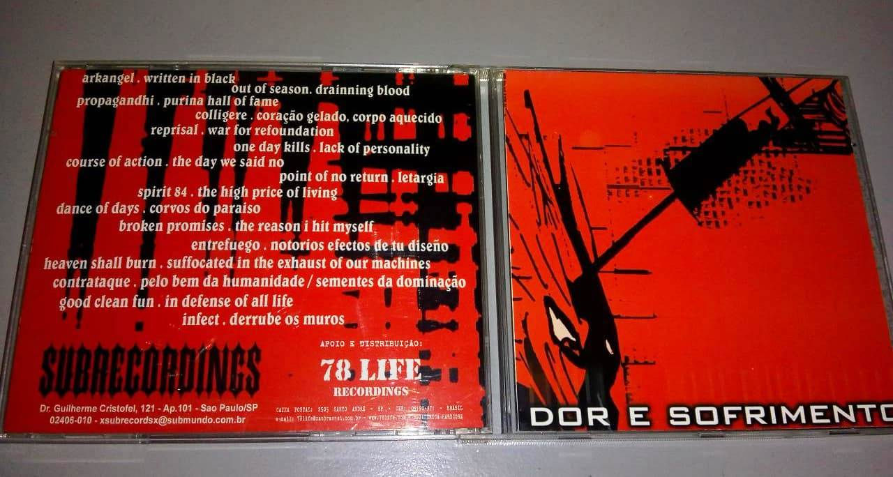 Cd Usado Dor E Sofrimento Vários CDU699
