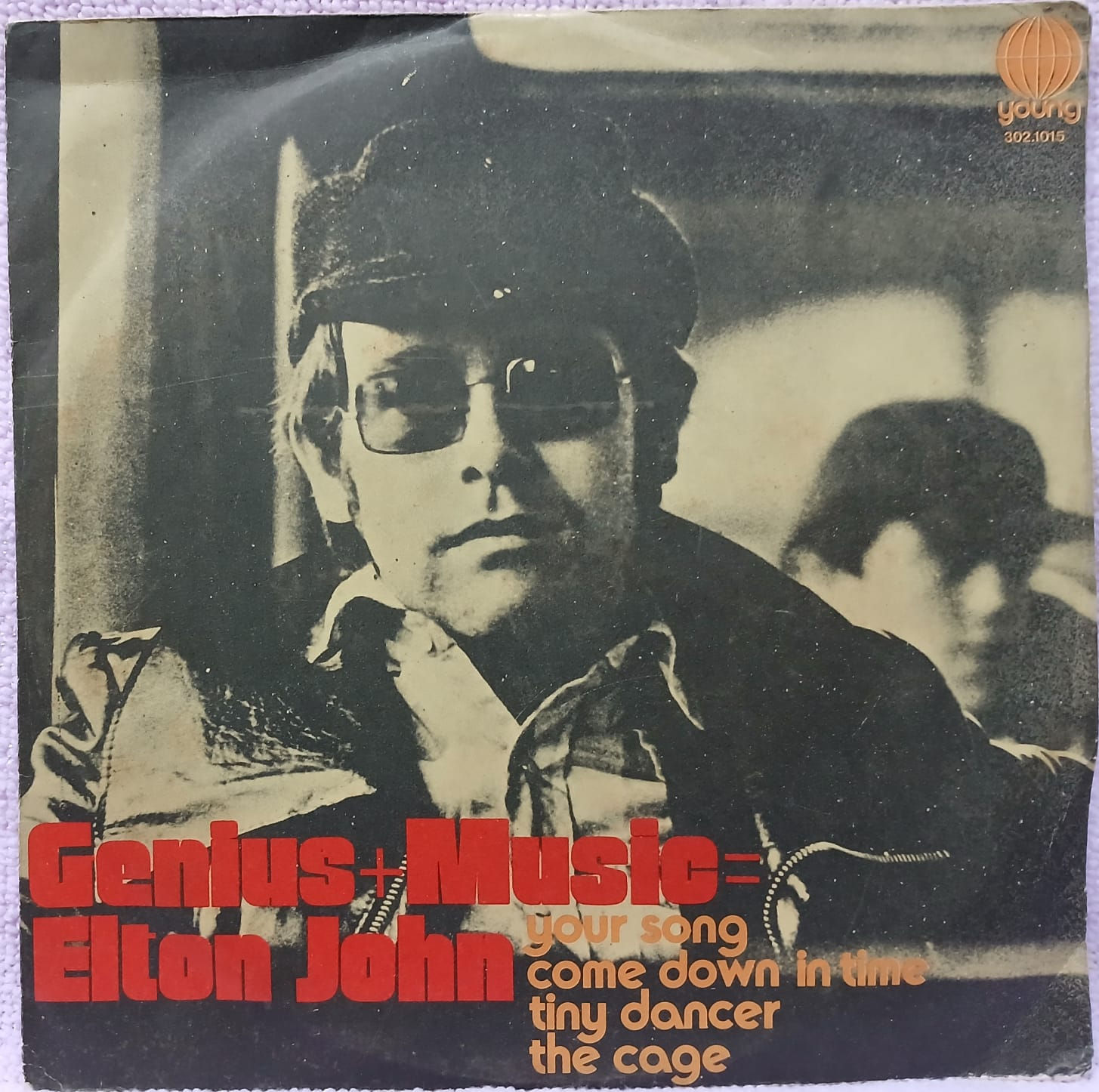Vinil Lp Compacto Elton John Genius + Music = Elton John