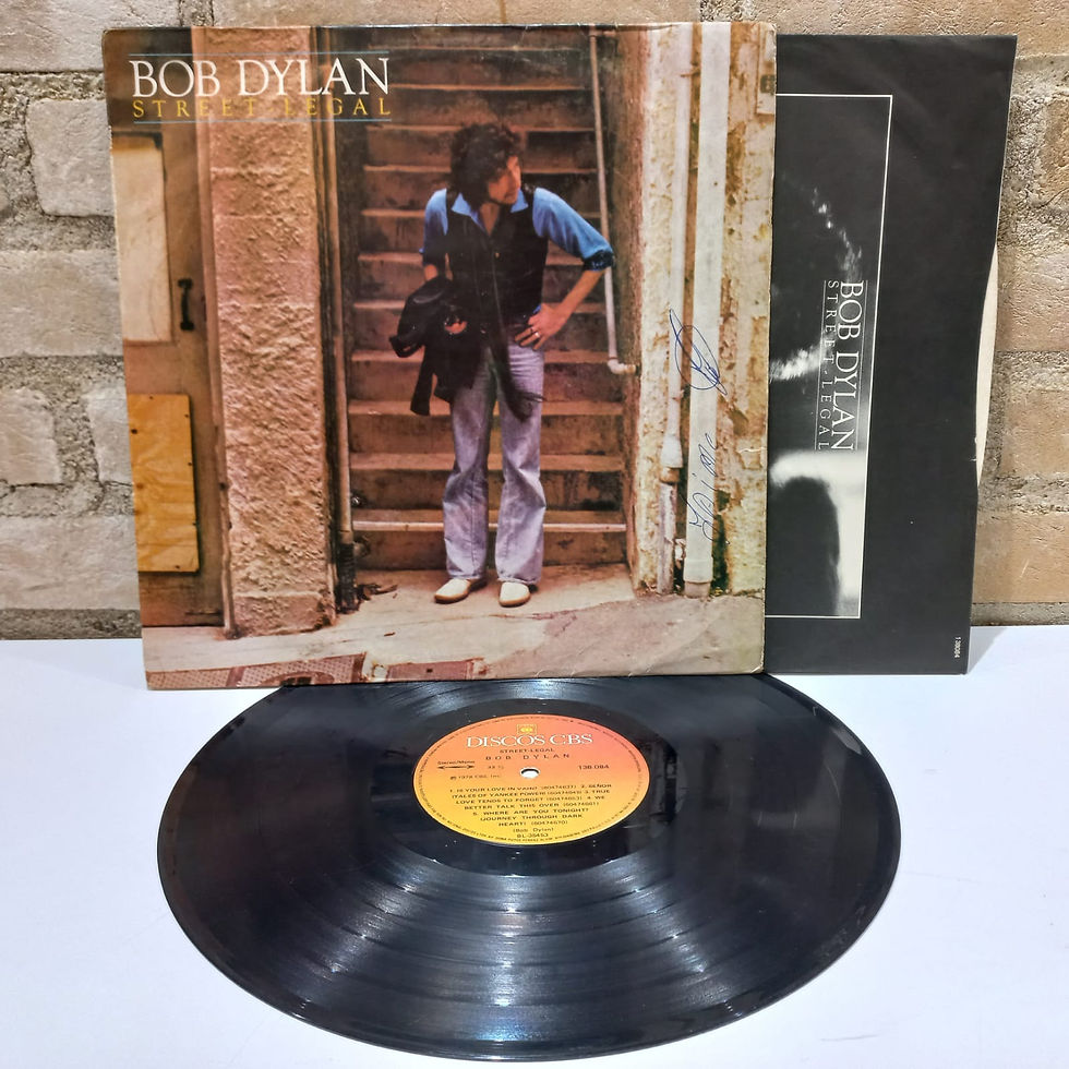 Vinil LP Bob Dylan Street-Legal 1978