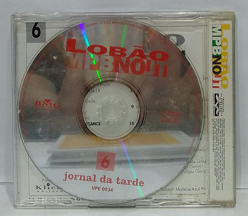 Miniatura: CD Usado Lobão MPB NO JT
