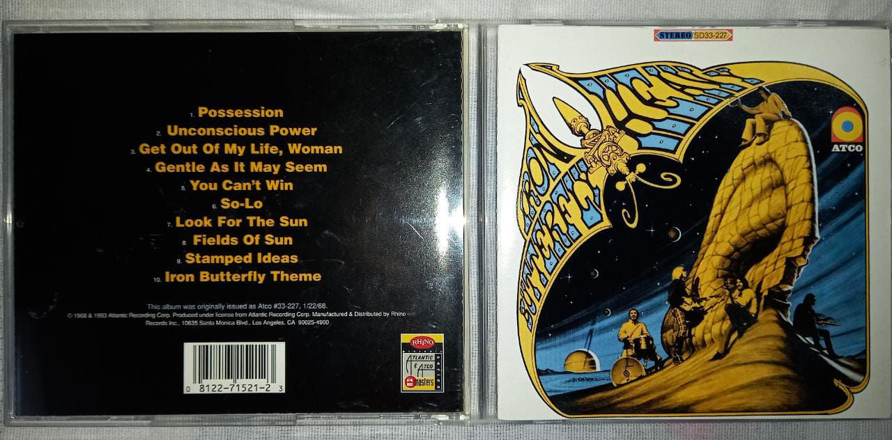 Cd Usado Iron Butterfly Heavy Importado Excelente CDU6829