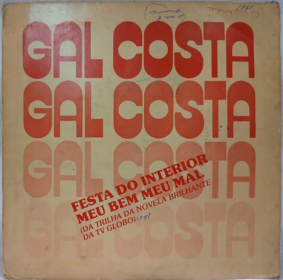 LP Compacto Usado Gal Costa Festa do Interior / Meu Bem Meu