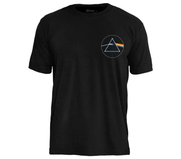 Camiseta Pink Floyd Dark Side Prisma PC006