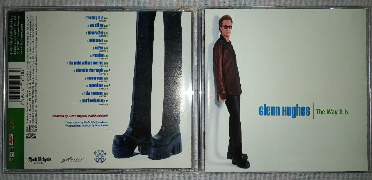 Cd Usado Glenn Hughes The Way It Is Raro Muito Bom CDU6974