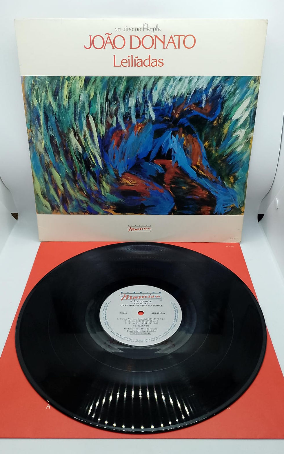 Vinil Lp João Donato Leiliadas C/Encarte 1986