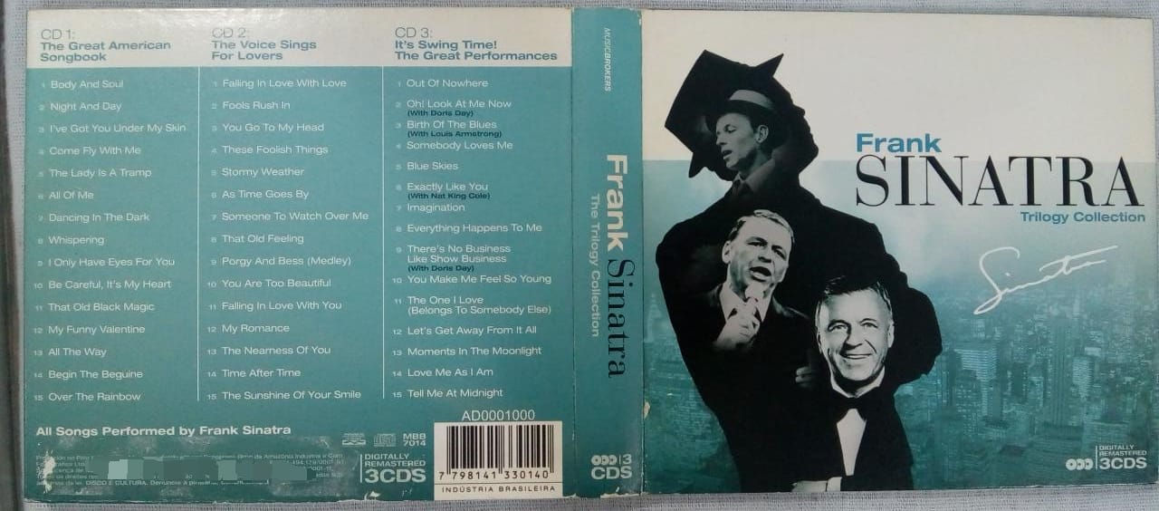 Cd Usado Frank Sinatra Trilogy Collection Triplo Dig CDU5841