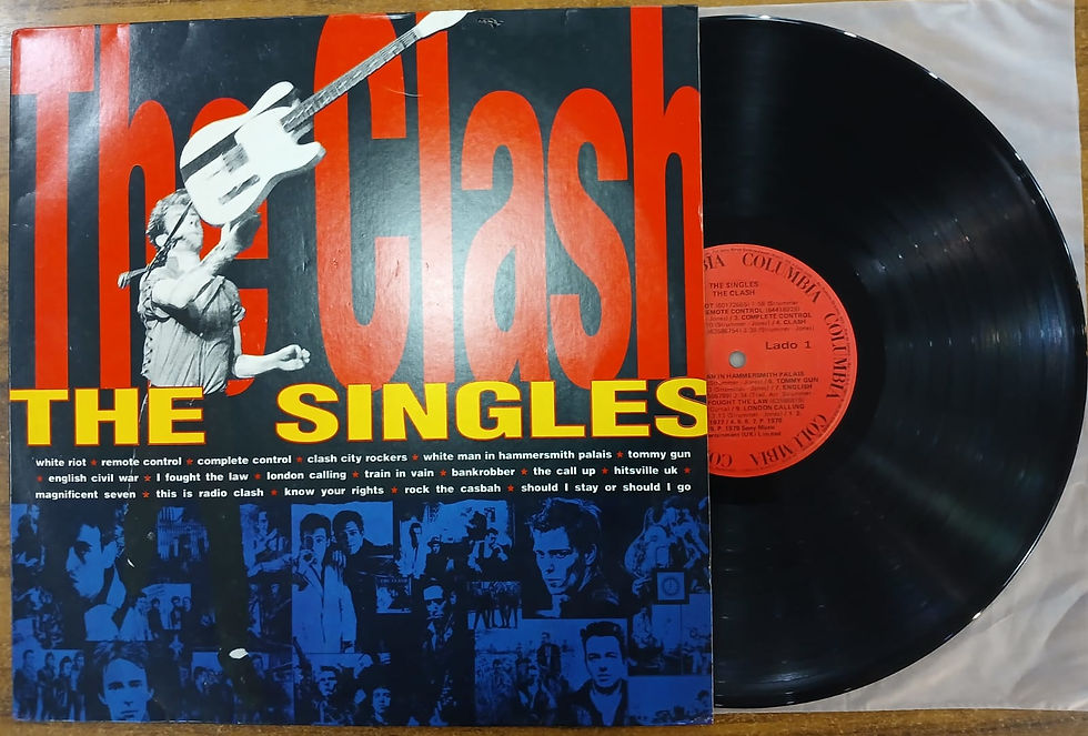Vinil Lp The Clash The Singles Excelente