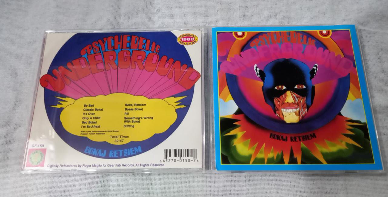 Cd Usado Bokaj Retsiem Psychedelic Unde Raro Imp MB CDU10080