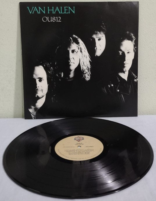 Vinil Lp Van Halen OU812 Nacional Com Encarte 1988