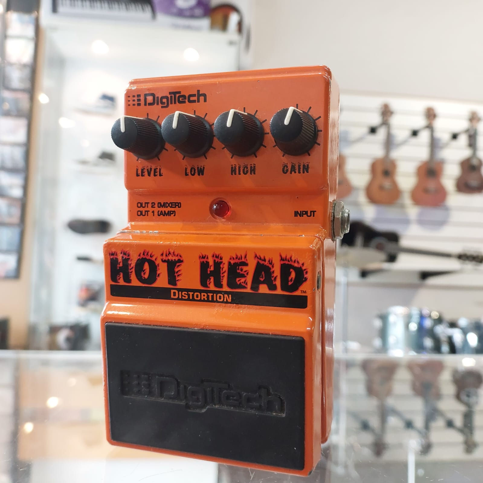 Pedal Digitech Hot Head Distotion Usado
