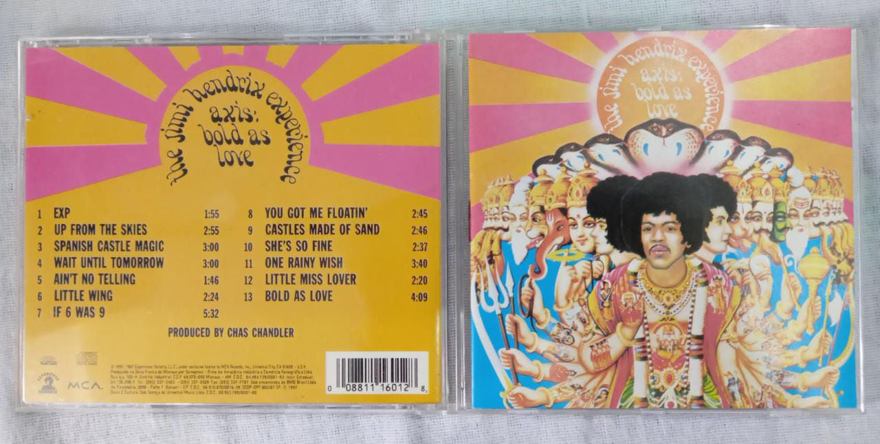 Cd Usado The Jimi Hendrix Experience Axis Bold MB CDU10050
