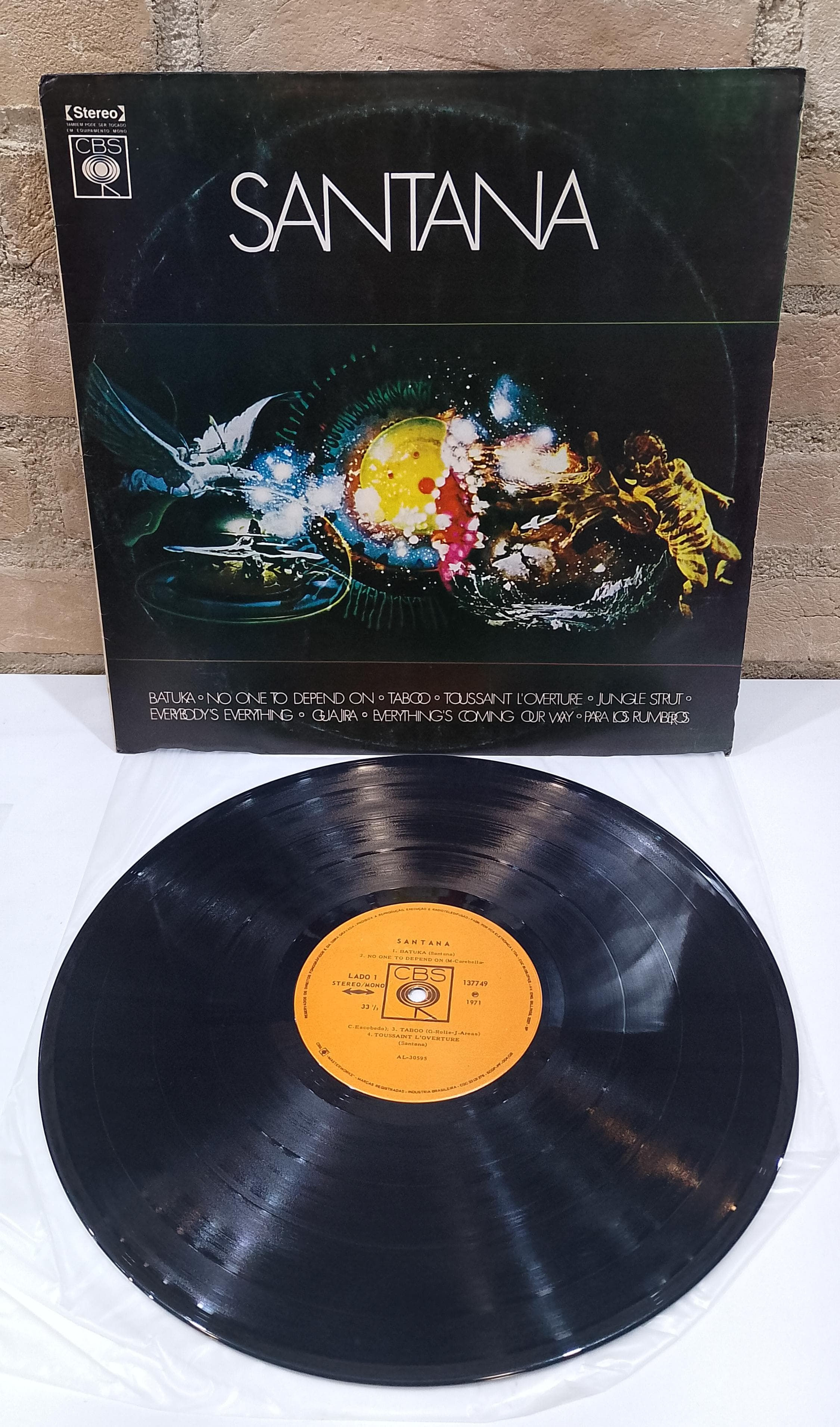 Vinil Lp Santana Santana 1971