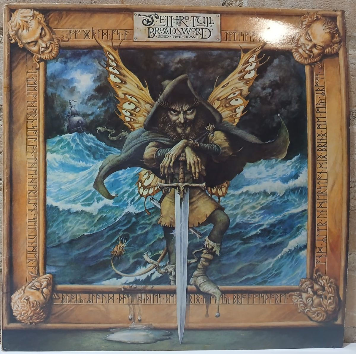 Lp Usado Jethro Tull Broadsword Importado Encarte
