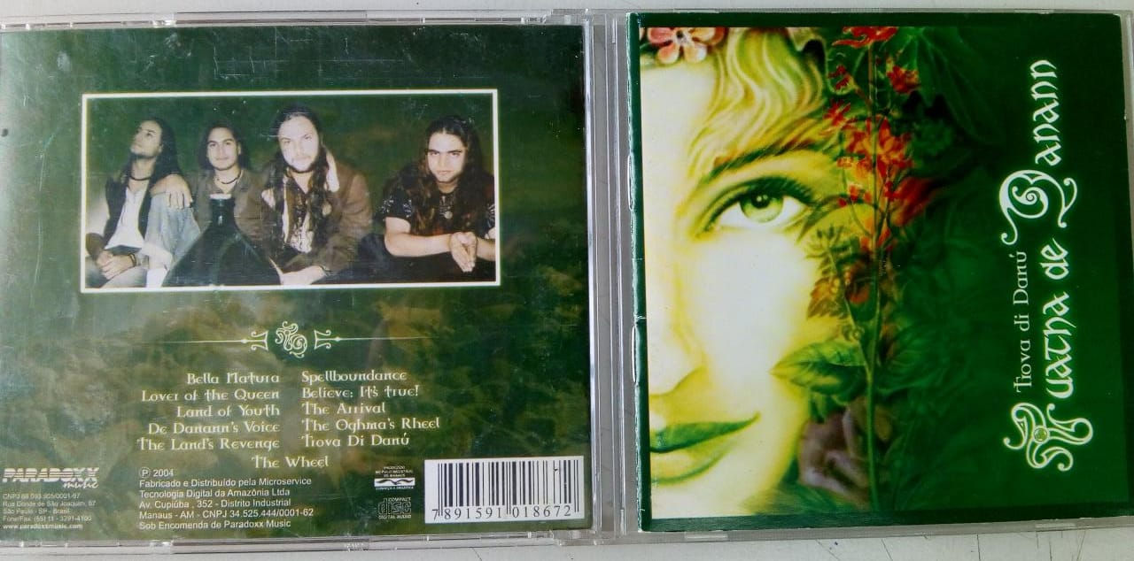 Cd Usado Tuatha De Danann Trova Di Danú CDU4377