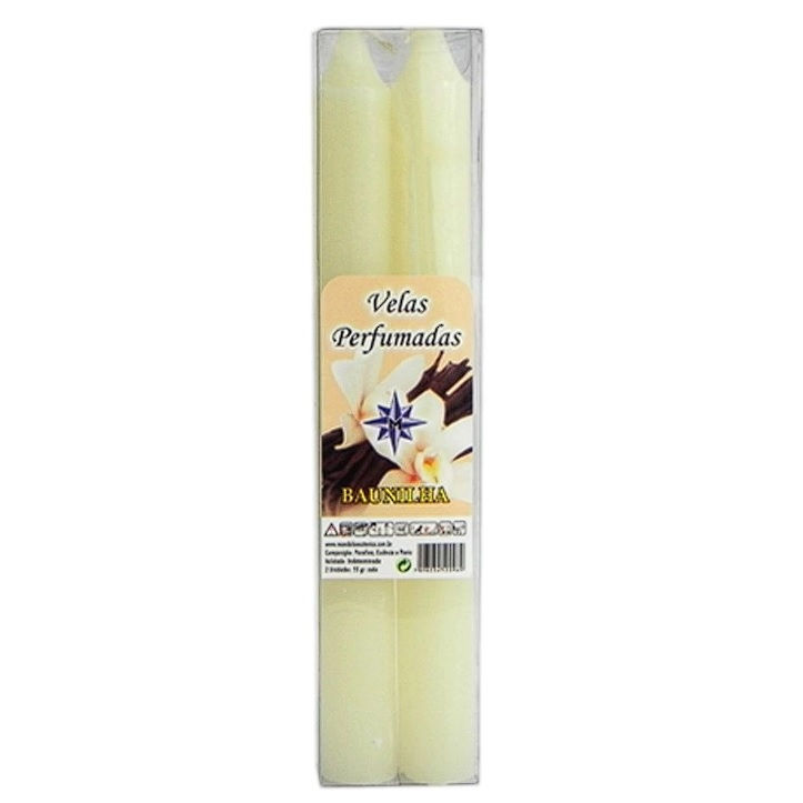 Velas Perfumadas Kit 2 unidades Baunilha Mandala