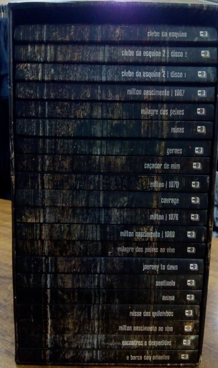 Miniatura: Cd Box Usado Milton Nascimento Coleção 20 Cds Ex CDU5877