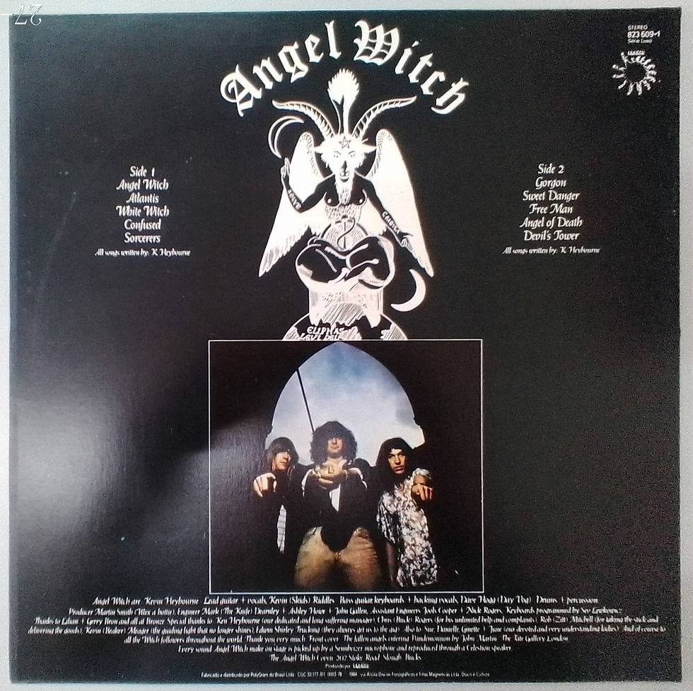 Miniatura: Vinil Lp Angel Witch Angel Witch Same Excelente Estado +