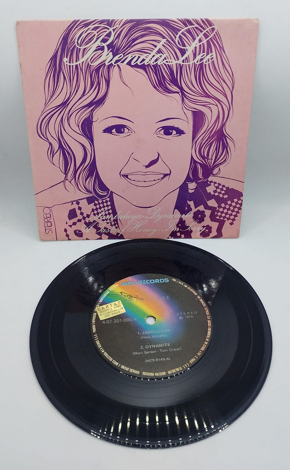 Vinil Lp Compacto Brenda Lee Jambalaya 1975