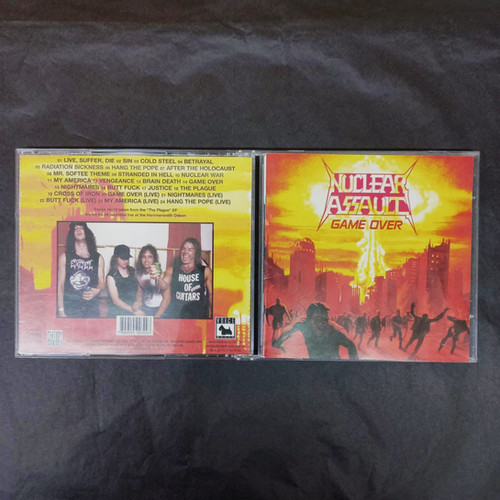 【レア】Nuclear Assault アルバム4枚セット Game Over | Amazon.com.br