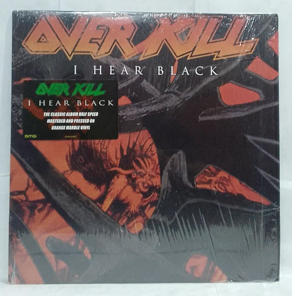 LP Usado Overkill I Hear Black
