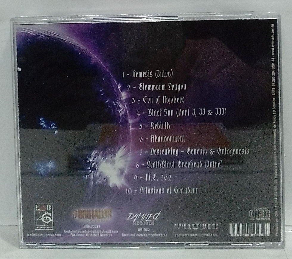 Miniatura: CD Usado Warshipper Black Sun