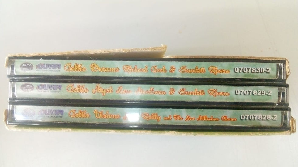 Miniatura: Cd Box Triplo Usado Tir Na N-Og Celtic Dreams CDU2938