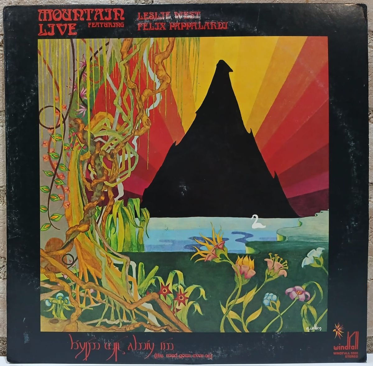 LP Usado Mountain Live "The Road Goes Ever On" Muito Bom Est