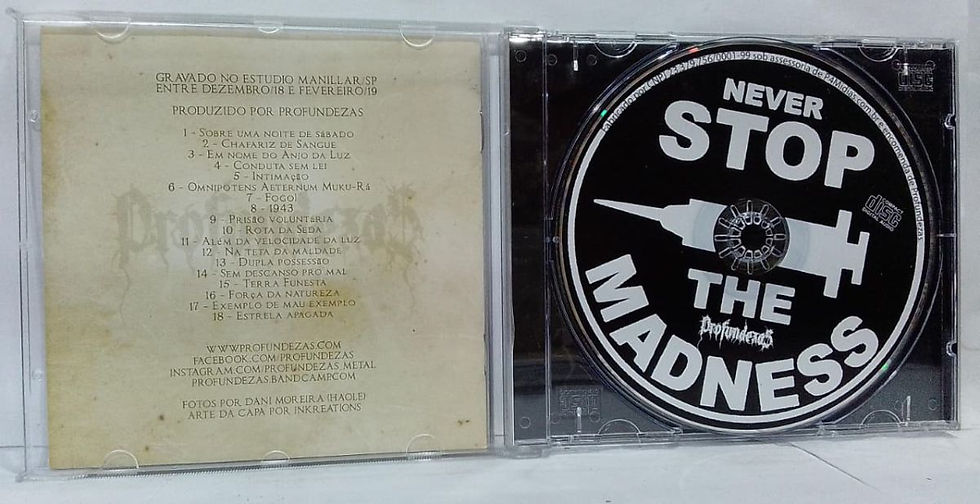 Miniatura: CD Usado Profundezas Seja Feita Vossa Maldade