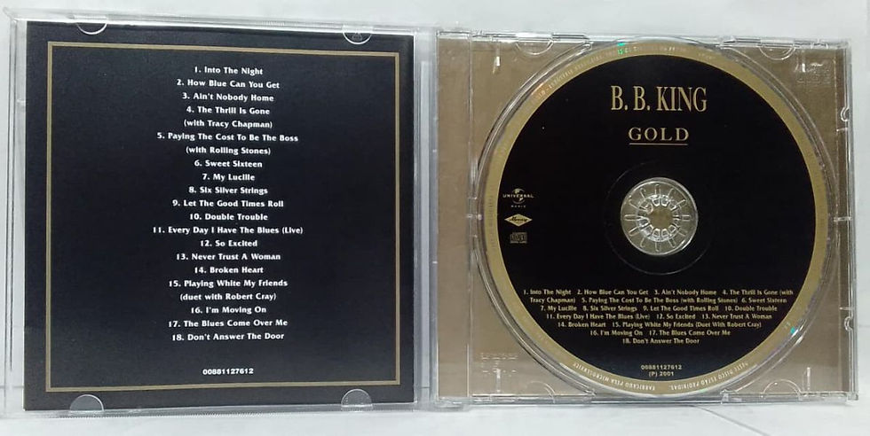 Miniatura: CD Usado B B King Gold