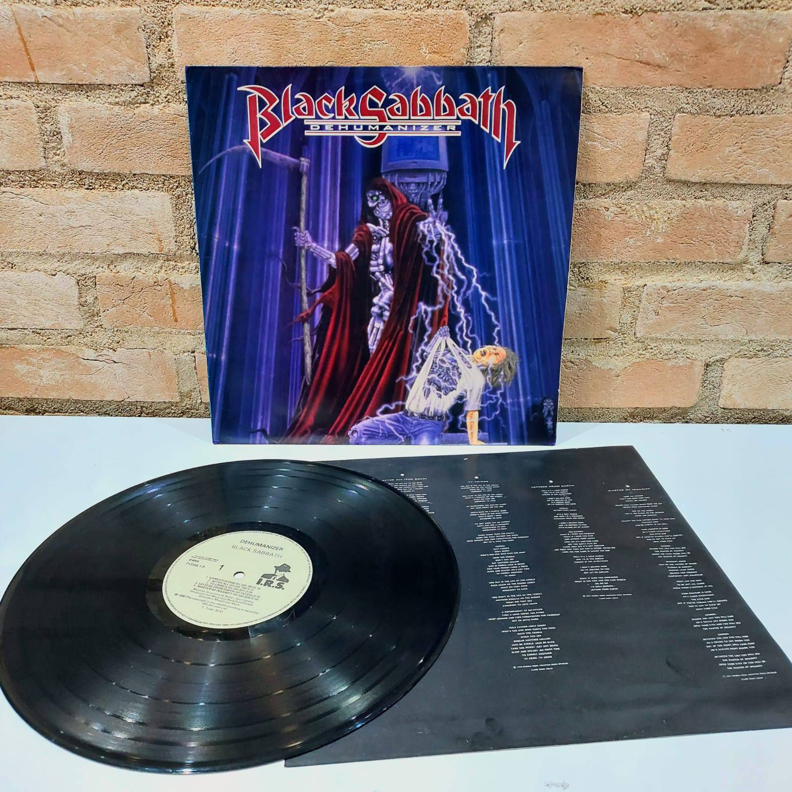 Vinil LP Black Sabbath Dehumanizer Nacional Raro Excelente