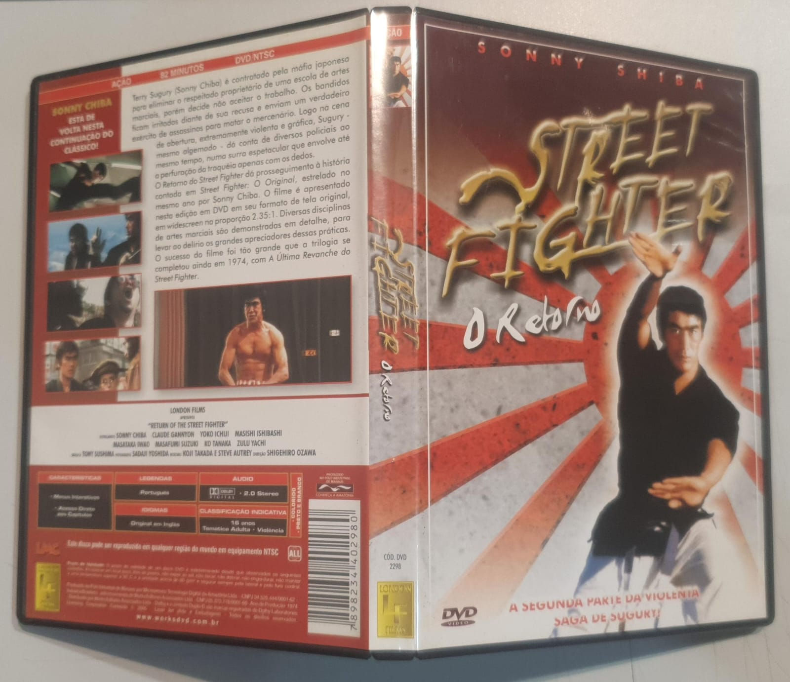 Dvd Usado Street Fighter O Retorno